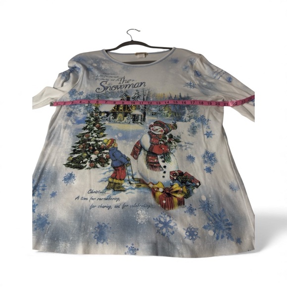 Christmas top, 3/4 sleeve, size xxl - Picture 4 of 8